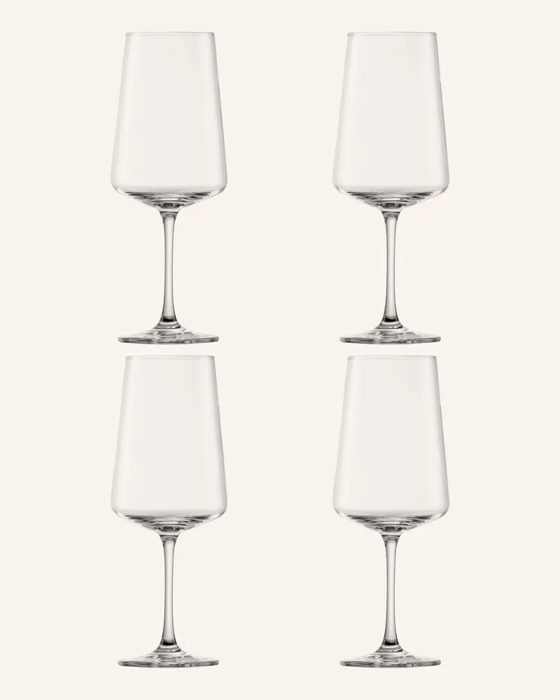 Schott Zwiesel 4er-Set Weingläser Miovino transparent Weiss
