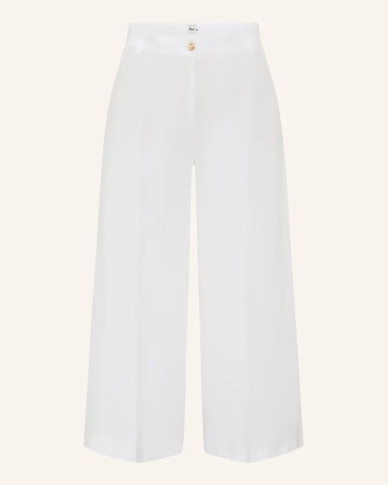Brax Leinen-Culotte MELLI S Weiss