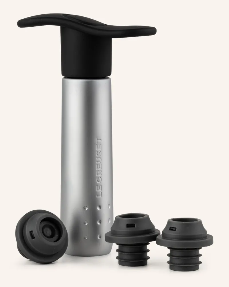 Le Creuset Weinpumpe Schwarz