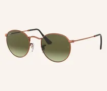 Sonnenbrille rb3447 Round braun