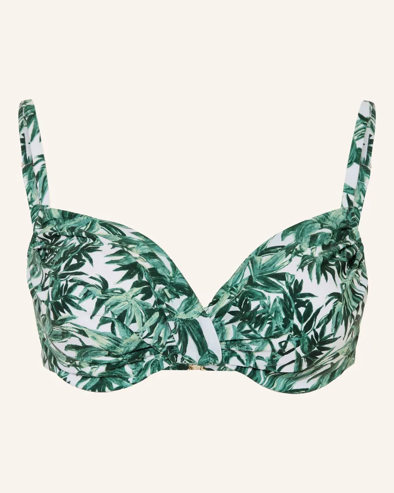 Maryan Mehlhorn Bügel-Bikini-Top Palmette gruen Grün