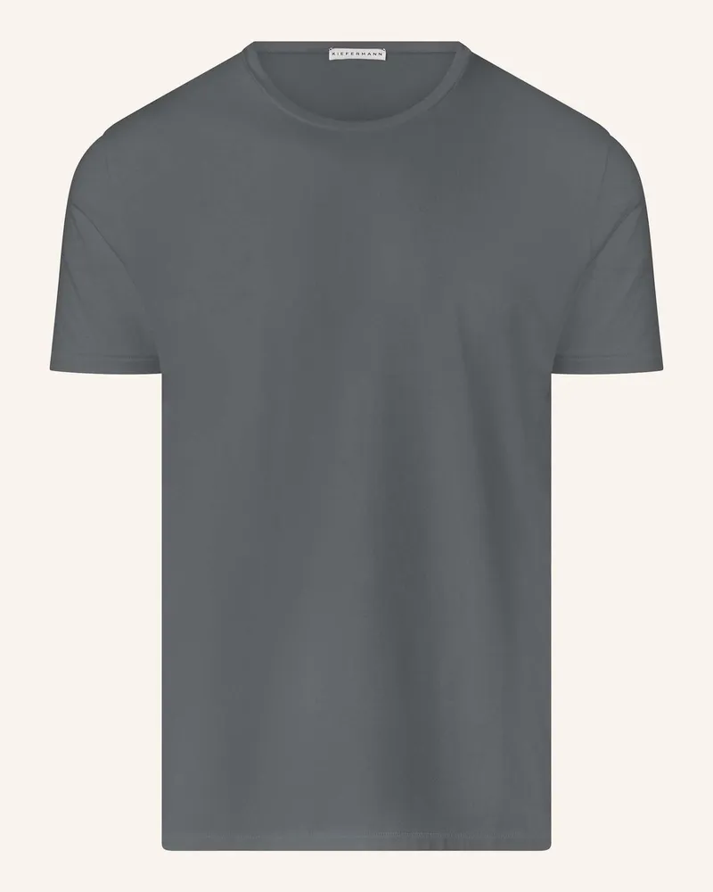 KIEFERMANN T-Shirt Hero grau Dunkelgrau