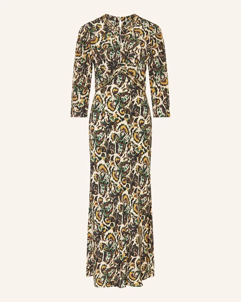 ba&sh Kleid ONOA mit 3/4-Arm Ecru