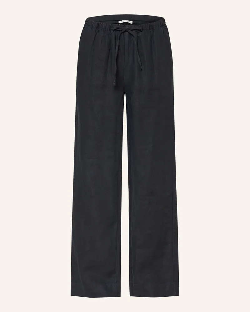 Marc O'Polo Leinenhose blau Dunkelblau