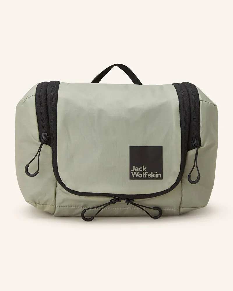 Jack Wolfskin Kulturtasche WANDERMOOD Grün