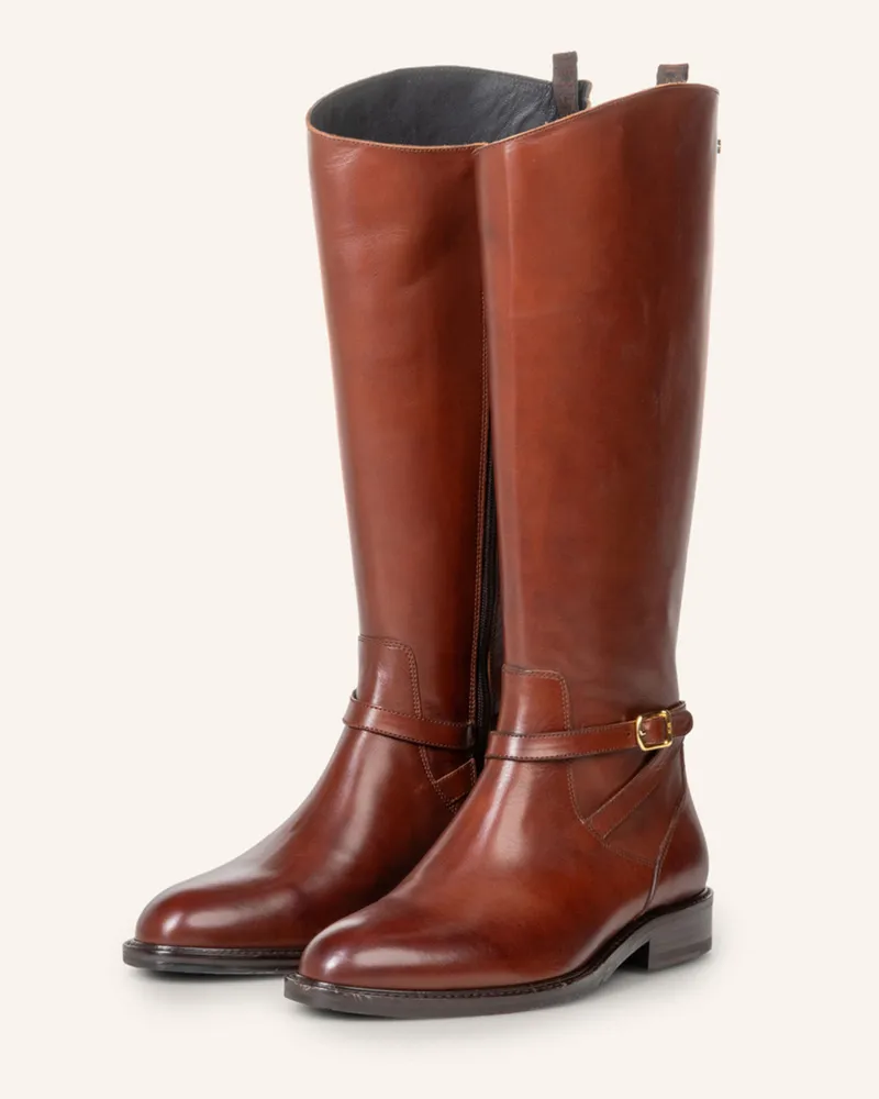 Floris van Bommel Stiefel Zelmi 04 braun Cognac