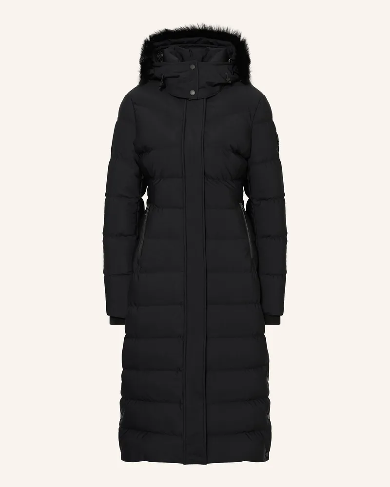 Moose Knuckles Daunenmantel Jocada Mit Abnehmbarer Kapuze schwarz Schwarz