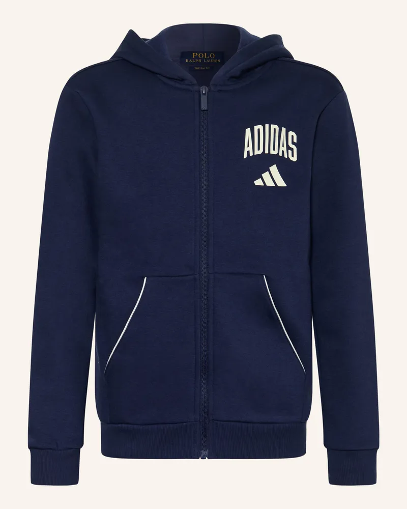 adidas Sweatjacke blau Dunkelblau