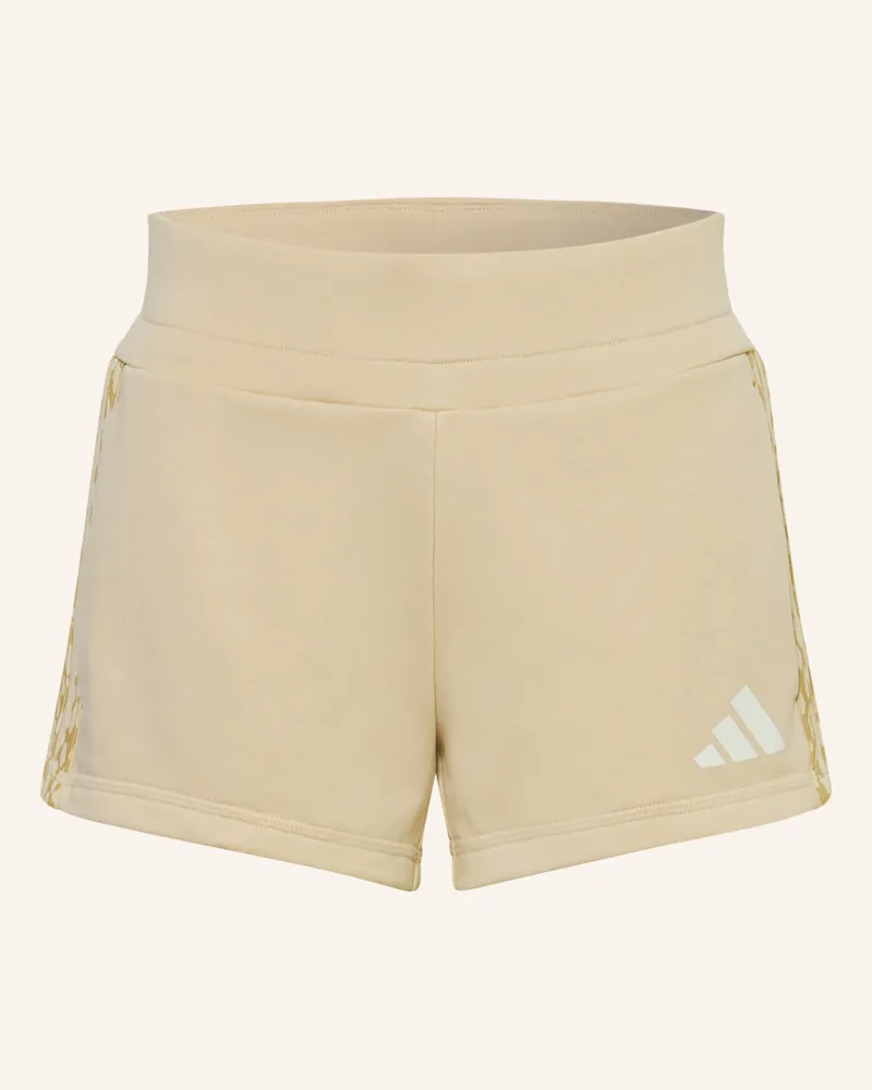 adidas Sweatshorts beige Camel