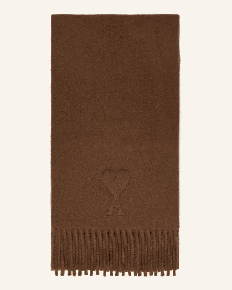AMI Paris Schal Braun