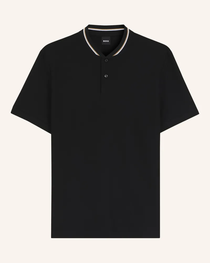 HUGO BOSS Poloshirt C-PRATT 40 Regular Fit Schwarz