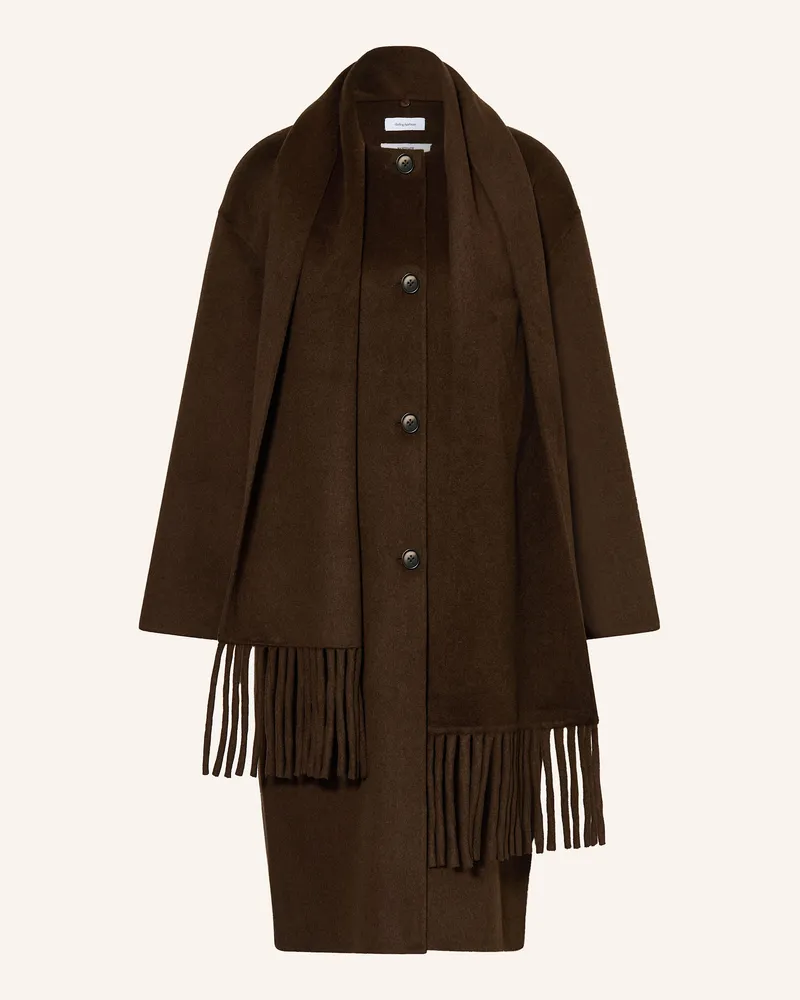 Darling Harbour Mantel Dunkelbraun