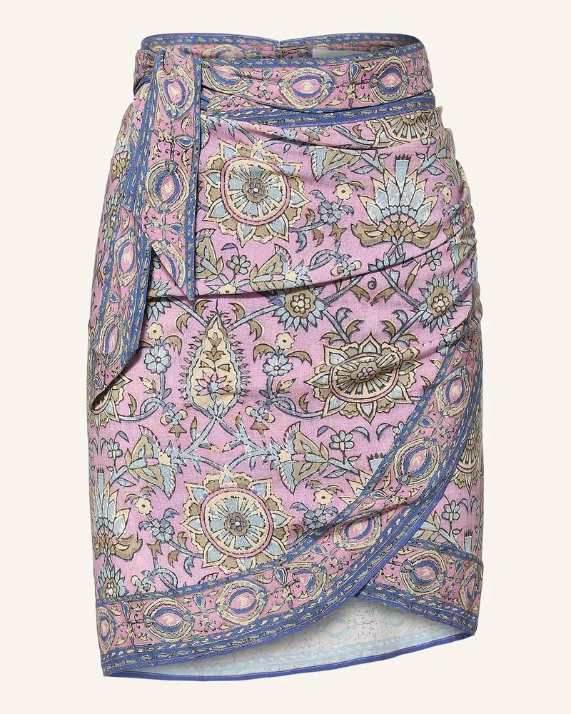 ba&sh Wickelrock Sorenzo blau Helllila