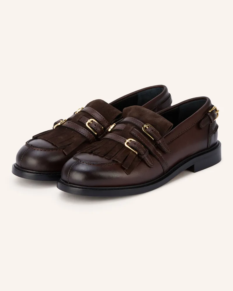 Sandro Loafer braun Dunkelbraun