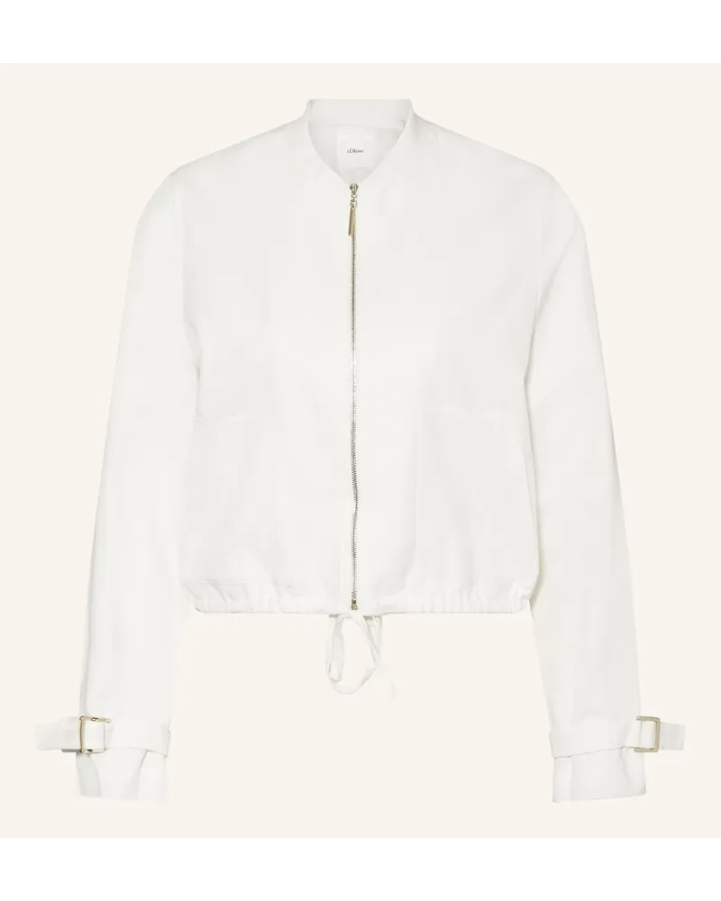 S.Oliver Jacke Weiss