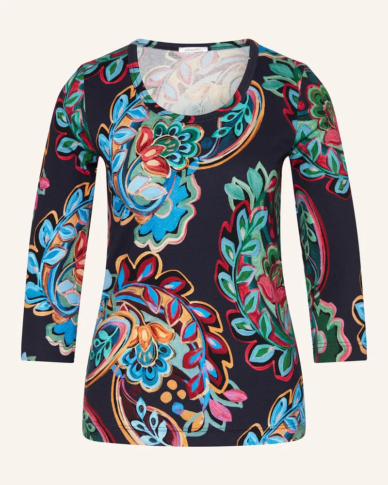 Efixelle Shirt mit 3/4-Arm Dunkelblau