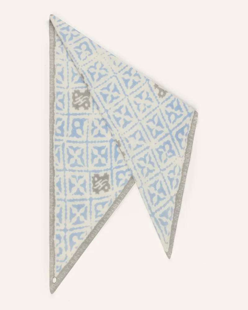 Friendly Hunting Dreieckstuch aus Cashmere Ecru