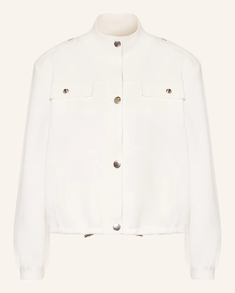 monari Strickjacke weiss Weiss