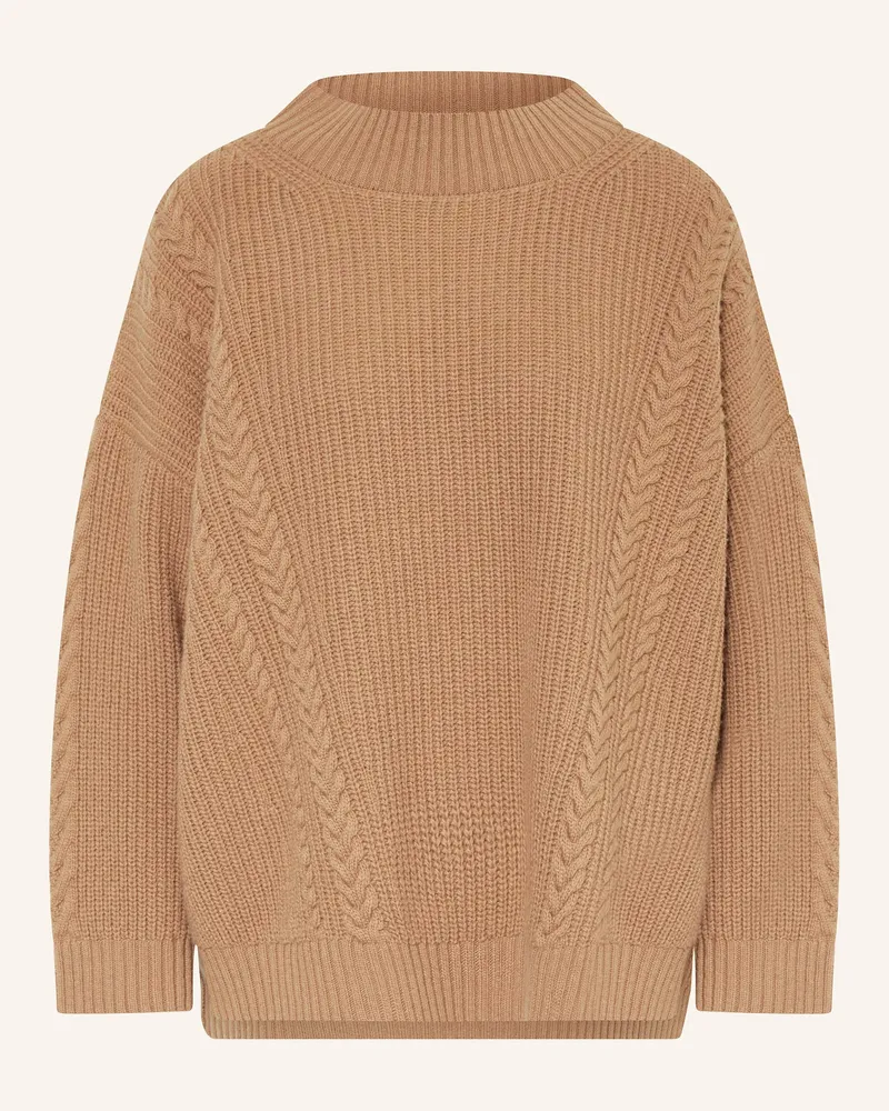 Max Mara Pullover Salita braun Camel