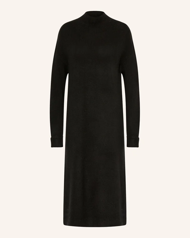 Mrs & HUGS Strickkleid Schwarz