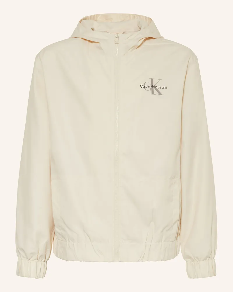 Calvin Klein Jacke grau Ecru