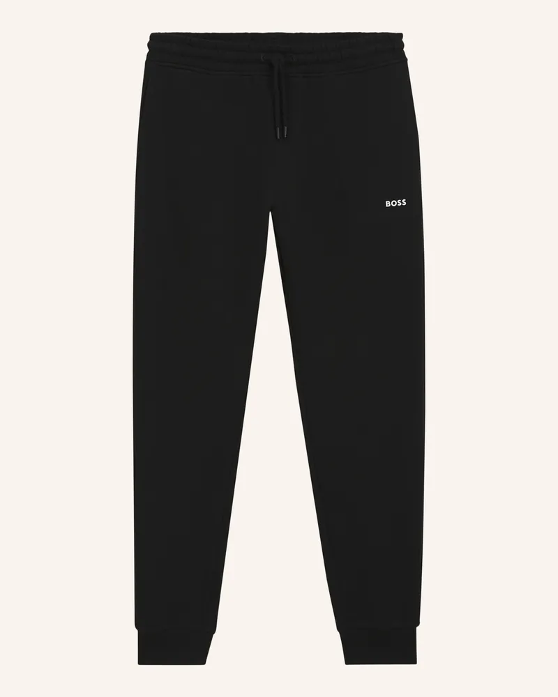HUGO BOSS Casual Trousers Sechup Regular Fit schwarz Schwarz