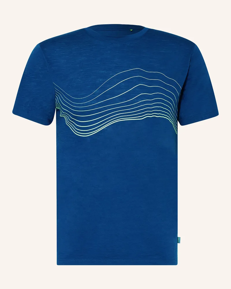 me°ru' T-Shirt BUSTOS Blau