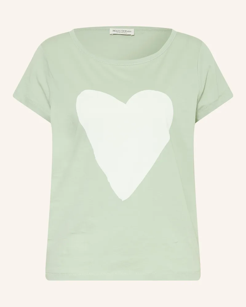 Marc O'Polo T-Shirt Hellgrün