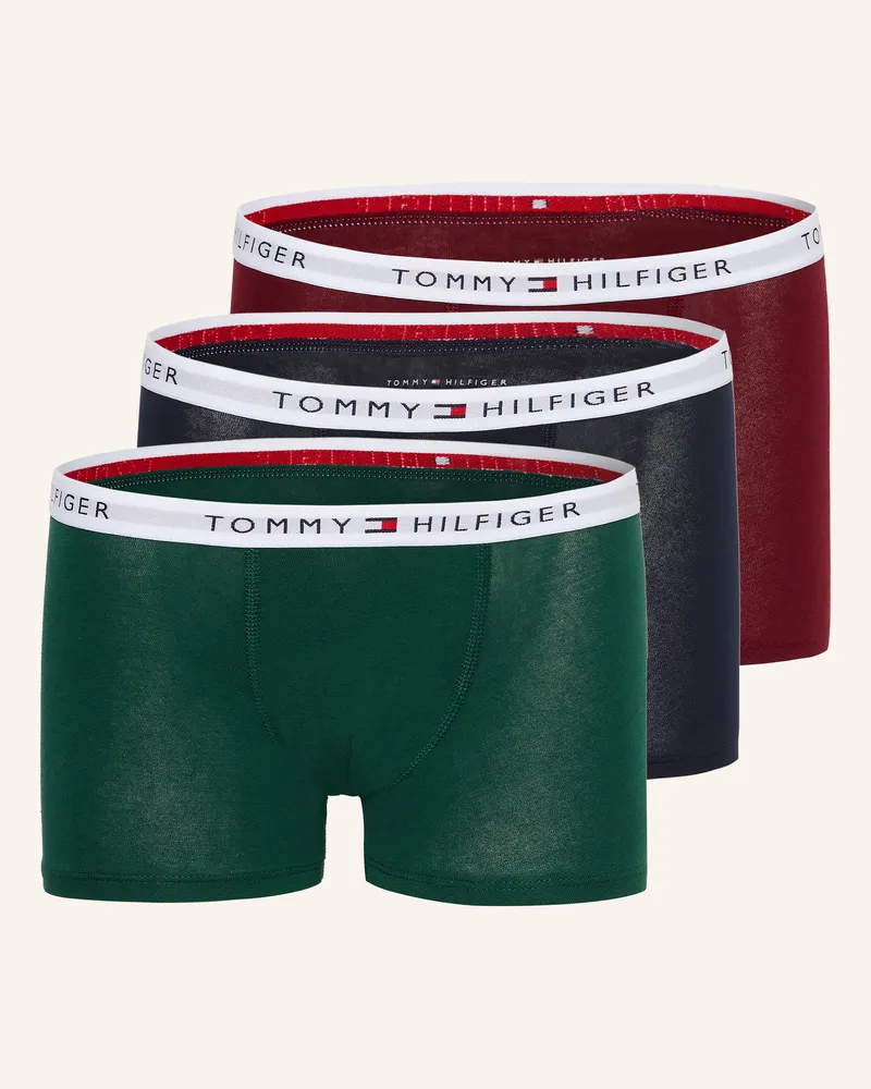 Tommy Hilfiger 3er-Pack Boxershorts blau Dunkelblau