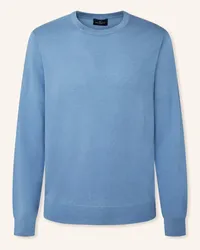 Hackett Pullover GMD MERINO SILK CREW Blau