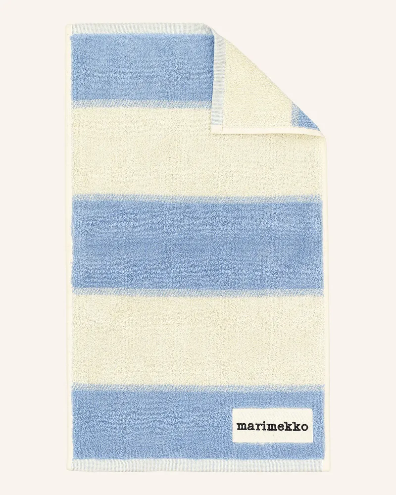 Marimekko Gästehandtuch Galeria blau Hellblau
