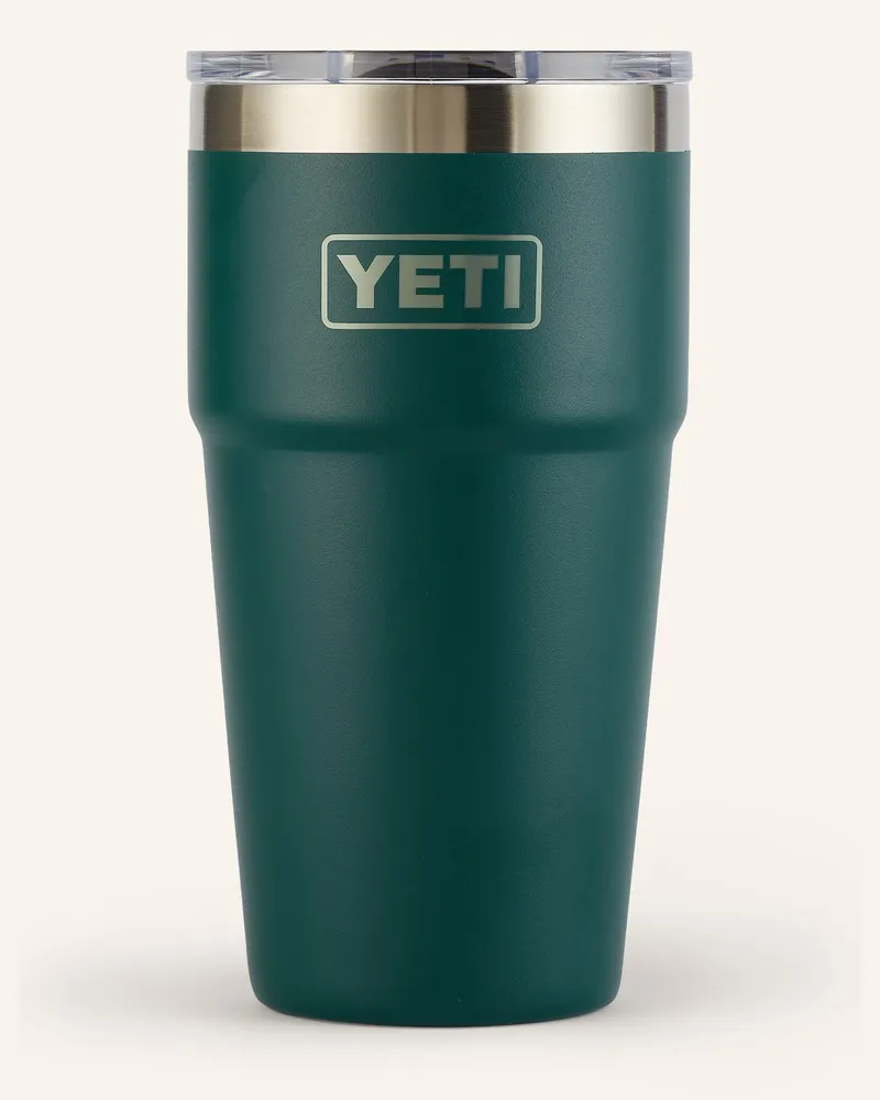 Yeti Thermobecher RAMBLER Dunkelgrün