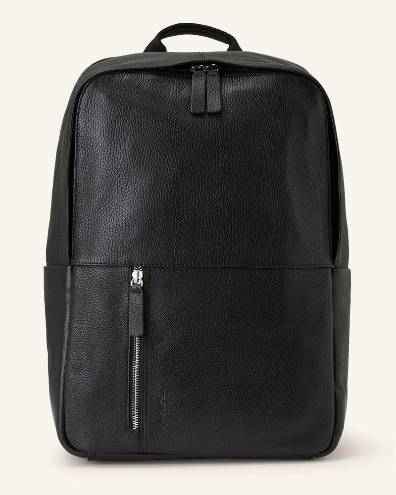 Strellson Rucksack KENNINGTON mit Laptop-Fach Schwarz