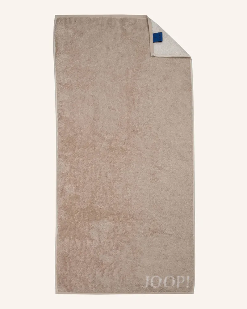 JOOP! Handtuch Classic Doubleface beige Hellbraun