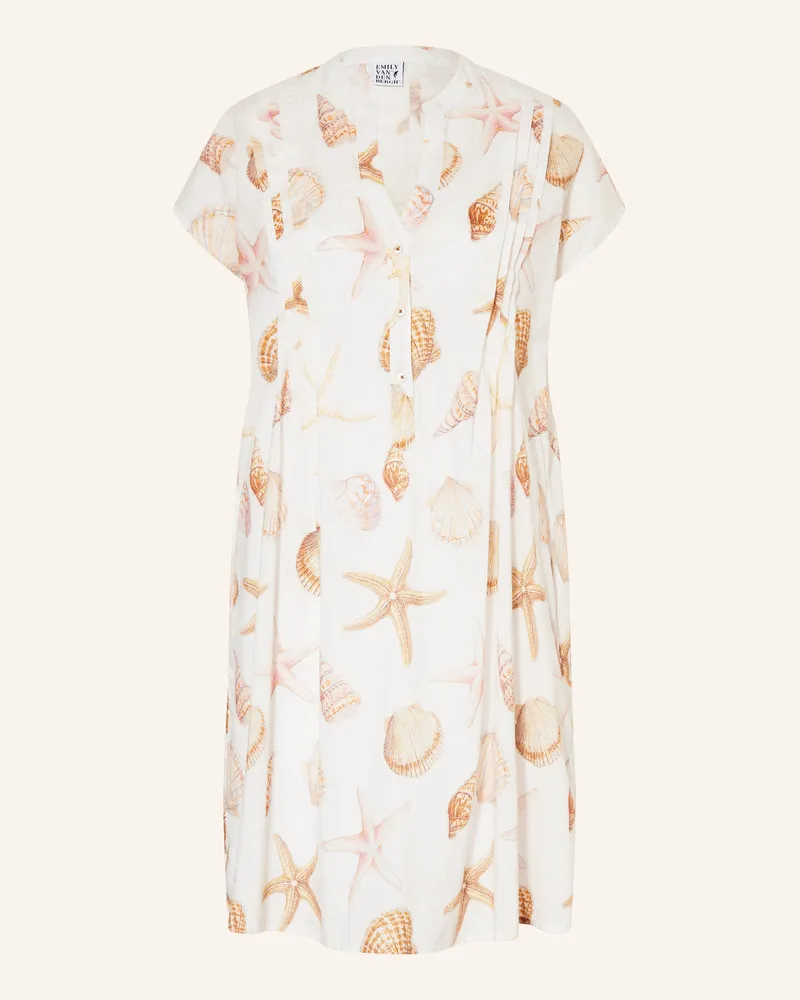 Emily van den Bergh Kleid weiss Ecru