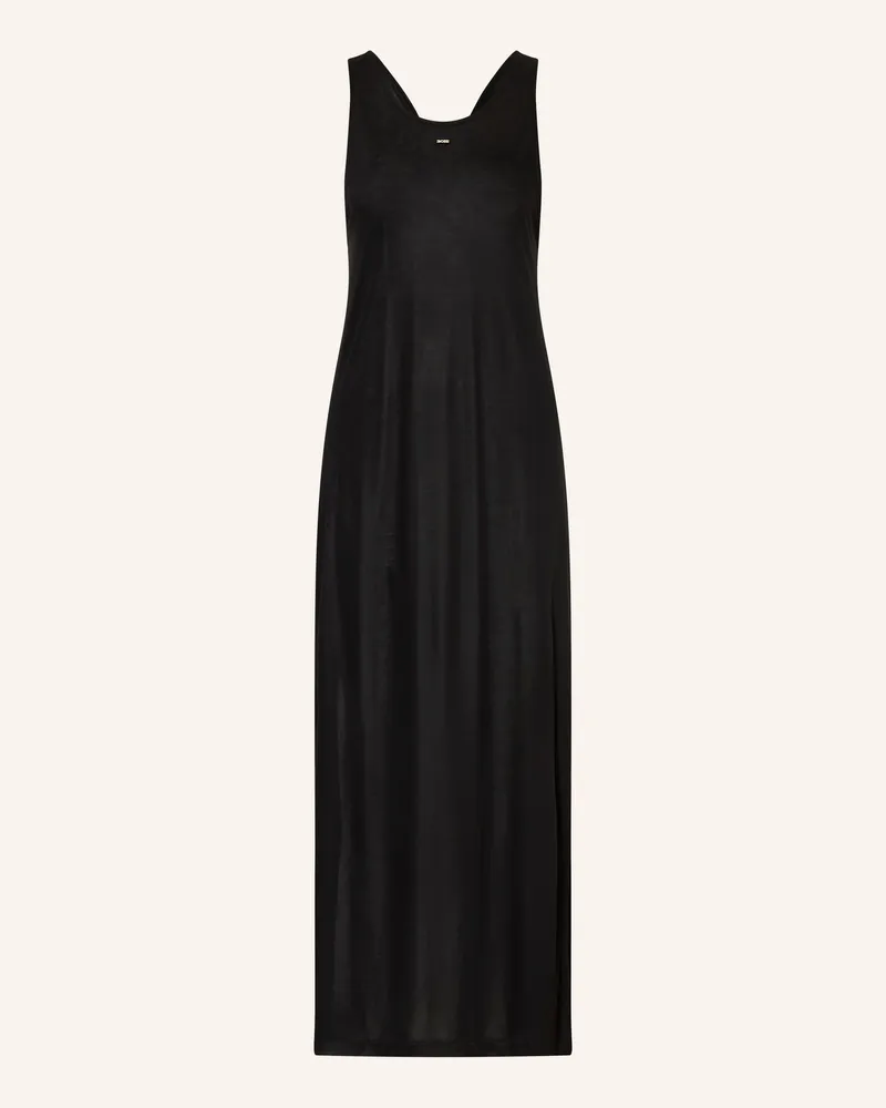 HUGO BOSS Strandkleid Codes Dress schwarz Schwarz