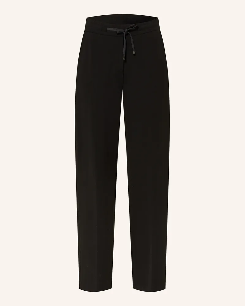 OPUS Hose MACIE im Jogging-Stil Schwarz