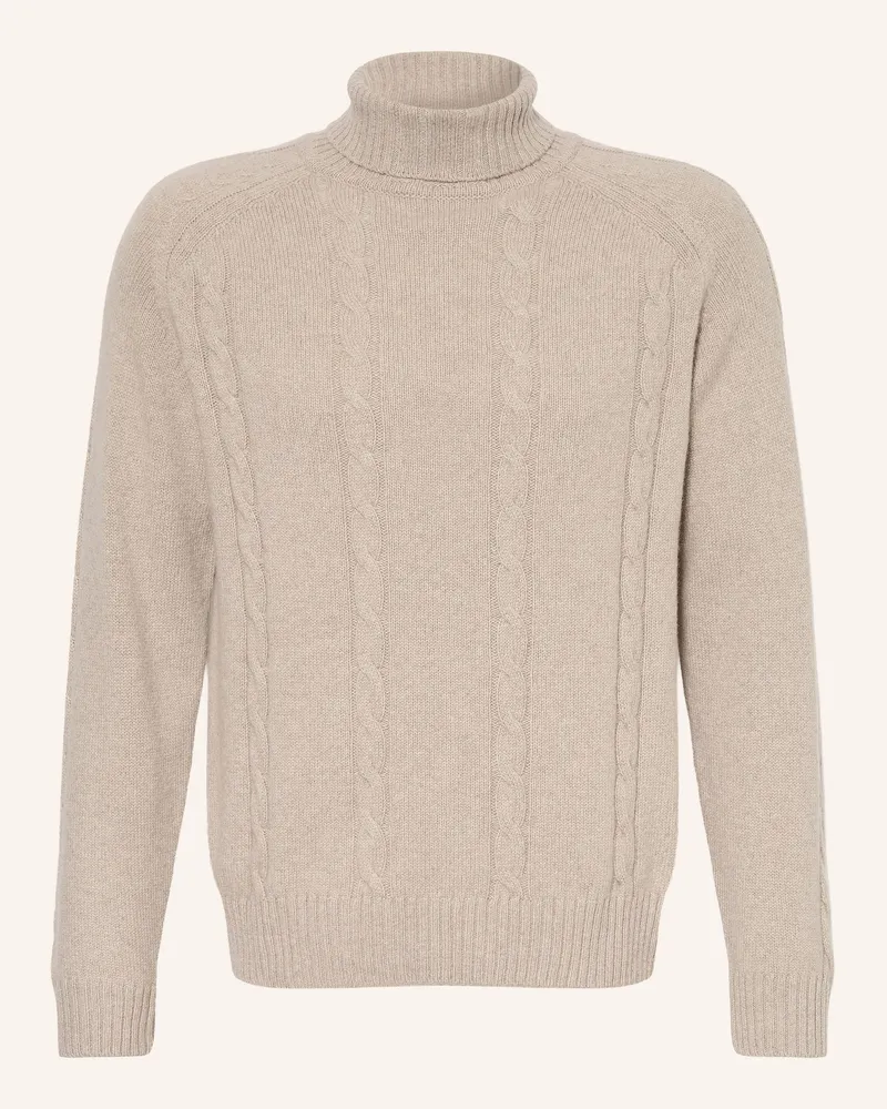 Daniele Fiesoli Rollkragenpullover Aus Cashmere beige Beige