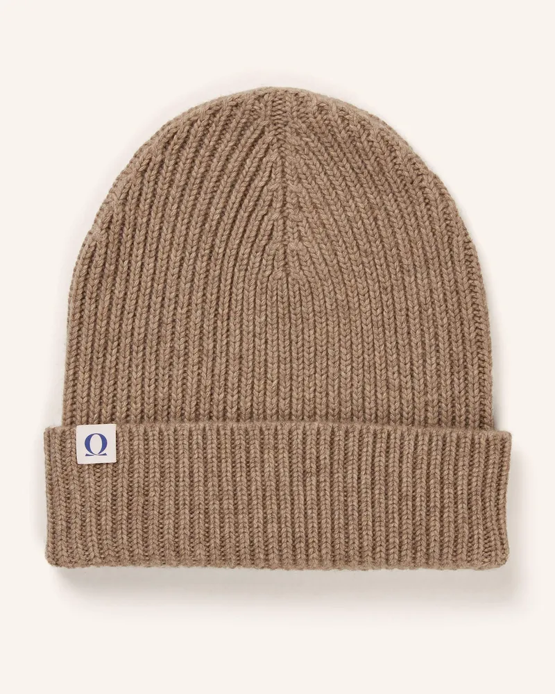 Puschoen Cashmere-Mütze Beige