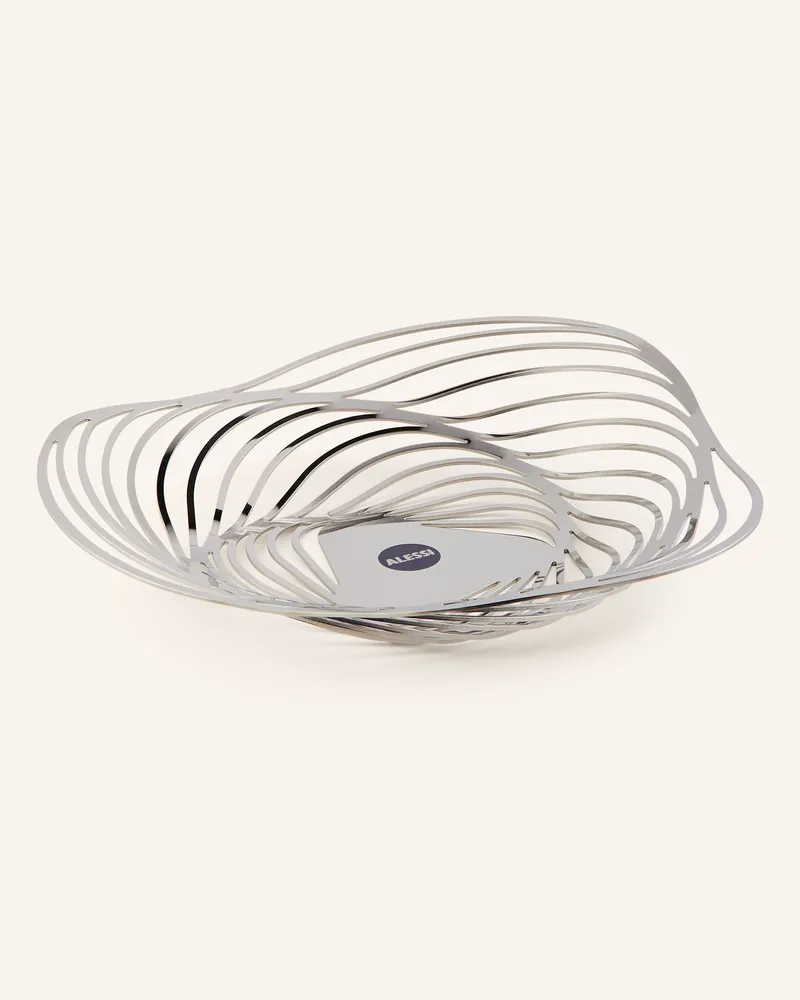 Alessi Korbschale TRINITY Silber
