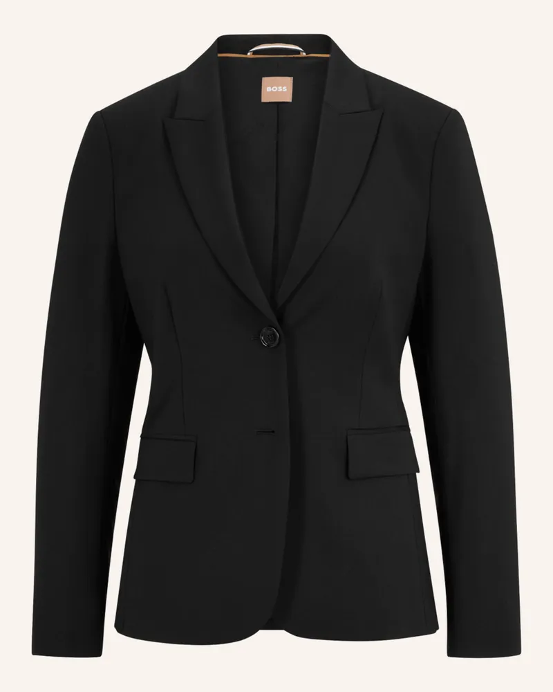 HUGO BOSS Blazer Juleah schwarz Schwarz