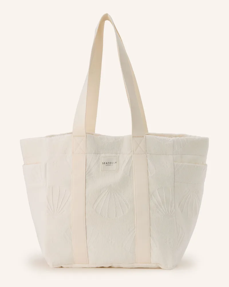 Seafolly Australia Strandtasche weiss Creme