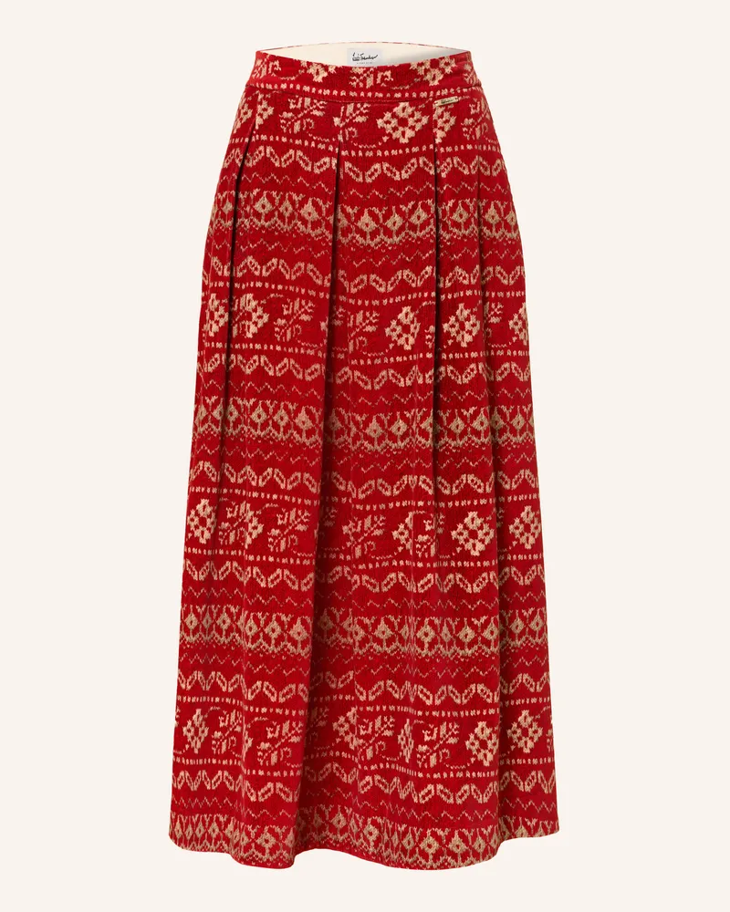 Luis Trenker Rock LUNATALINA Rot