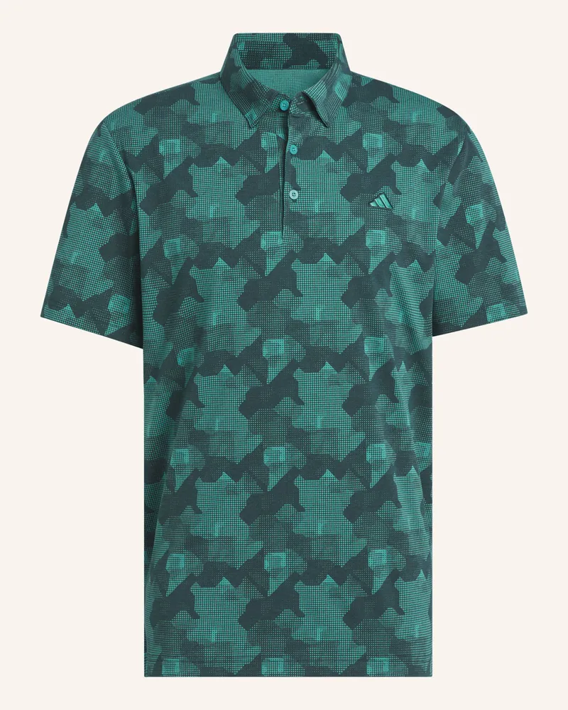 adidas GO-TO PRINTED POLOSHIRT Türkis