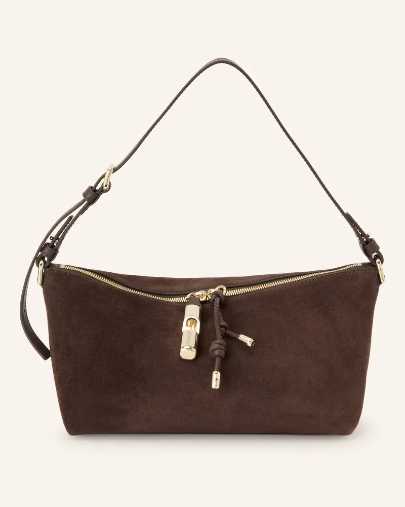 Furla Umhängetasche Debby Mini braun Dunkelbraun