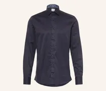 Hemd Slimline Fit blau