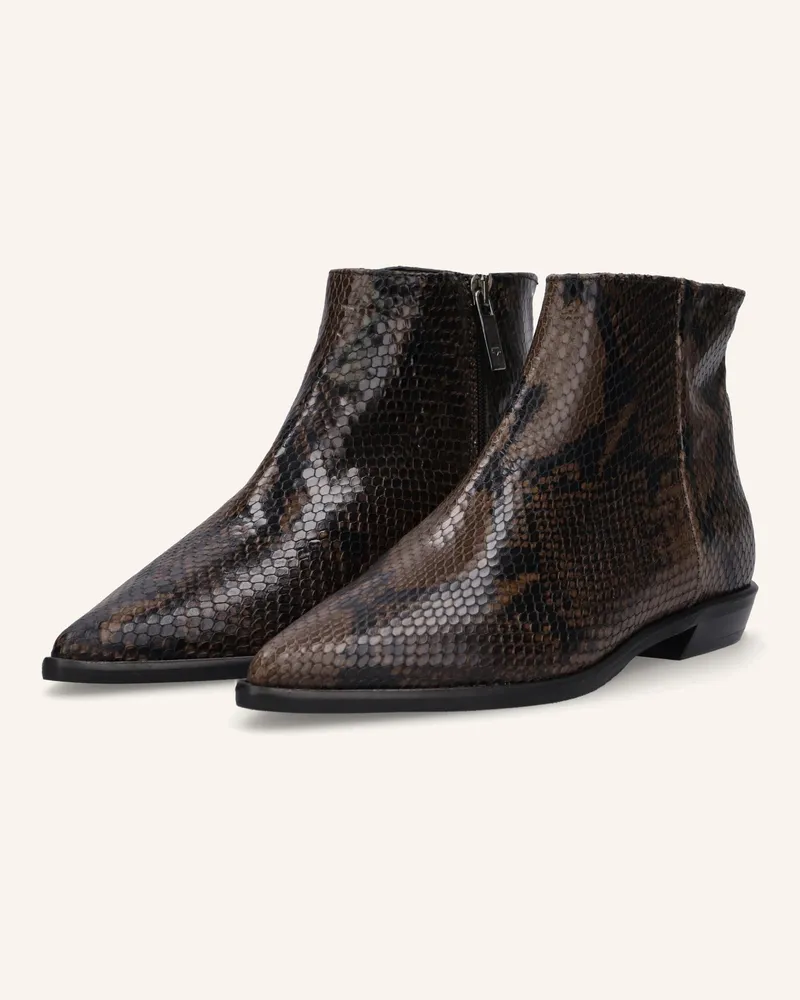 Thea Mika Stiefeletten Dunkelbraun