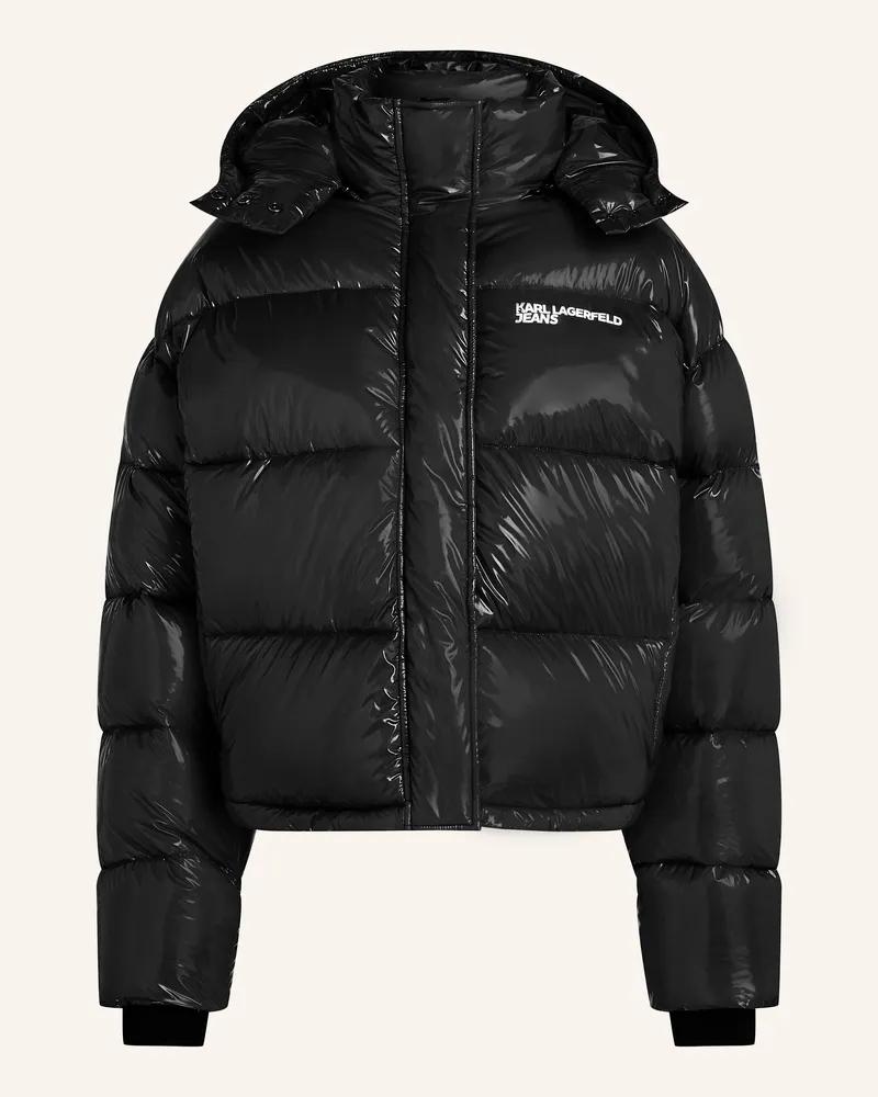 Karl Lagerfeld Jacke Schwarz