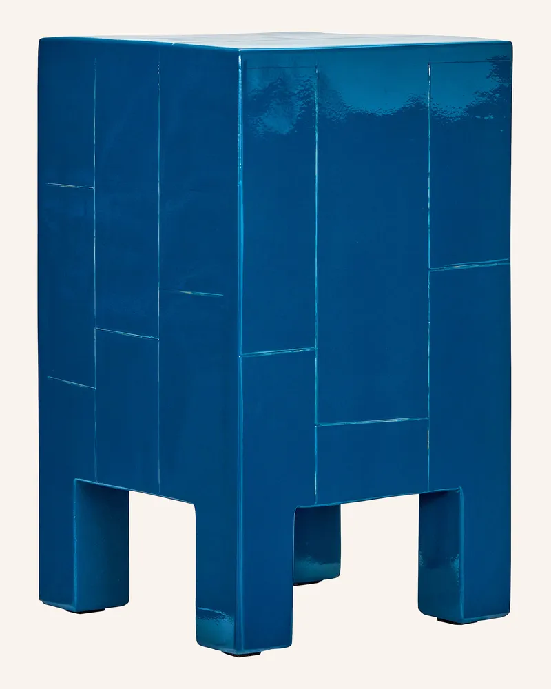 House Doctor Beistelltisch Hdbrick blau Blau