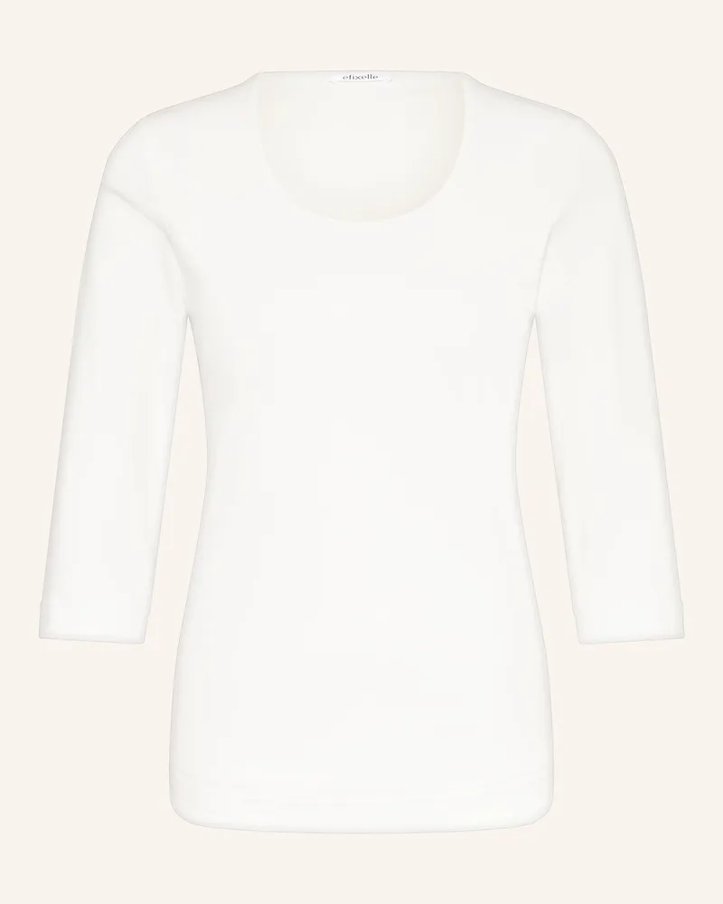 Efixelle Shirt mit 3/4-Arm Weiss